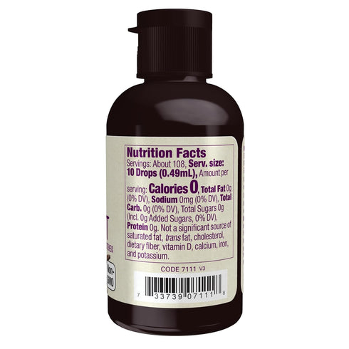 NOW Foods, Organic Liquid Monk Fruit, Vanilla, Zero-Calorie Sweetener, 1.8-Ounce...