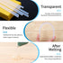 Phinus 48 Pack Mini Hot Glue Sticks, 8" Long x 0.27" Diameter Clear Glue Sticks for Glue Gun, EVA Clear Glue Gun Sticks, Hot Glue Gun Sticks for D...