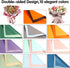 FOIMAS 20 Sheets Flower Wrapping Paper,Double-sided Waterproof Florist Bouquet Wrapping Paper Supplies for Floral Gift Packaging Craft Supply,10 C...