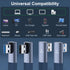 4 Pack USB 3.1 90 Degree Adapter,?2*Left Angle?&?2*Right Angle? USB A Male to Female Adapter for PC, Laptop, USB A Car Charger, Power Bank and Mos...