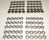 Stainless Steel Snap Fastener's, 50 Piece, Cap and Socket Only, Marine Grade...