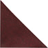 King & Priory Cranberry Red & Black Herringbone Pocket Square, Handkerchief...