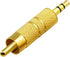 zdyCGTime Gold Plated 3.5MM to RCA Audio Adapter Metal RCA Male to Jack 3.5mm (1/8 Inch) TRS Stereo Plug Male Adaptor Connector for RCA Headphone ...