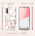 i-Blason Cosmo Series Slim Full-Body Stylish Protective Case for Samsung Galaxy A50/A50S, Marble Pink...
