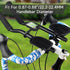 Aero Bar Bike Mount, Bike Computer Mount for Garmin Edge, Aluminium Alloy Aero Bar Bike Computer Mount Fits for Bike GPS Computer,for Garmin, for ...