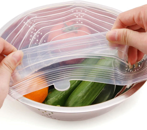 Silicone Sealing Ring Gaskets (2) + Silicone Inner Pot Lid Cover (1) Accessories Compatible with 5/6 Qt Instant Pot and Other Pressure Cookers (5/...