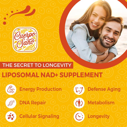 2000 MG Liposomal NAD Supplement - High Absorption & NAD Pontecy, More Efficient Than Nicotinamide Riboside, 100% Pure NAD+ Supplements for Aging ...