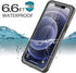 for iPhone 12 Pro Waterproof Case with Built-in Screen Protector Full Body Shockproof Dustproof Dirtproof Heavy Duty Protective Phone Case for iPh...
