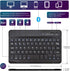 DETUOSI Universal 8.0 inch Android Tablet Case with Keyboard, Removable Wireless Bluetooth Keyboard + PU Leather Folio Book Cover + Stand, Travel ...