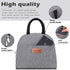 BALORAY Lunch Bag for Women Men Insulated Lunch Box for Adult Reusable Lunch Tote Bag for Work, Picnic or Travel (Grey)...