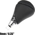 X AUTOHAUX Car Auto Automatic Gear Stick Shift Knob for Lexus ES350 2007-2015 GS450h 2007-2011 for Lexus RX450h Black Faux Leather Carbon Fiber Pa...