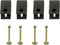 Dorman HW24024 Rear Drum Brake Shoe Hold Down Kit Compatible with Select Honda Models...