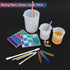 Gartful 6pcs Silicone Resin Stir Sticks, Reusable Silicone Stirring Rods, Epoxy Stir Sticks Craft Tools for Mixing Resin, Paint, Liquid, Making Gl...