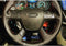 ruihe 3PCS Carbon Fiber Color Steering Wheel Cover Trim Fit for Ford Focus Escape C-max cmax...