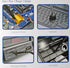 9pcs/Set Universal Vacuum Cleaner Attachments Accessories,Vacuum Attachments for Car Detailing,Car Vacuum Attachments,Mini Micro Tool Car Vehicle ...