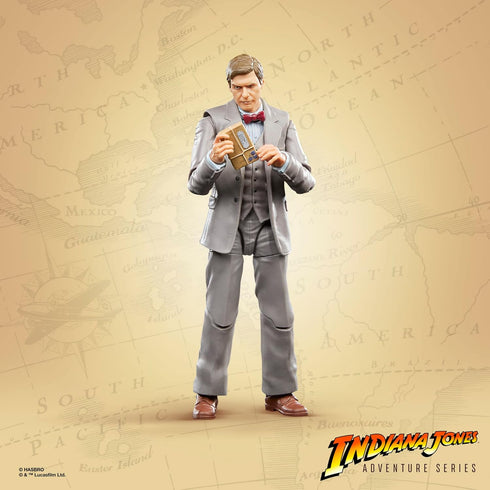 Indiana Jones Adventure Series: Indiana Jones and the Last Crusade, Indiana Jones (Professor) Toy, 6-Inch Action Figures, Kids Ages 4 and Up...