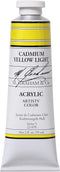 M. Graham 2-Ounce Tube Acrylic Paint, Cadmium Yellow Light......