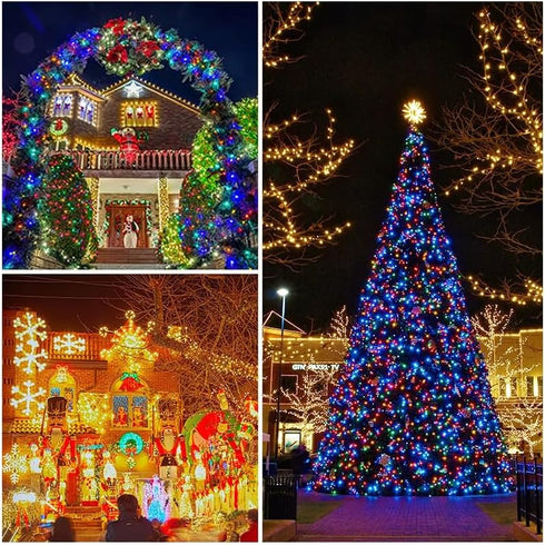 25 Pack C9 LED Replacement Christmas Light Bulbs, E17 Base Led Bulb Outdoor Christmas Lights, Waterproof Commercial Grade Holiday Decoration Repla...