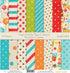 Miss Kate Cuttables Pattern Paper Pack - Happy Birthday - Scrapbook Premium Specialty Paper Single-Sided 12"x12" Collection Includes 16 Sheets...