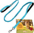 Heavy Duty Bungee Dog Leash 6 ft - 7.5 ft for Large and Medium Dogs | No Pull, Reflective, Tactical Dog Leash | Soft Neoprene Padded Double Handle...