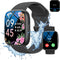 Smart Watch Bulit in Alexa 1.83" Smartwatch for Men Women IP68 Waterproof, 100+ Sport Modes Fitness Activity Tracker, Support swimming Heart Rate ...