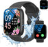 Smart Watch Bulit in Alexa 1.83" Smartwatch for Men Women IP68 Waterproof, 100+ Sport Modes Fitness Activity Tracker, Support swimming Heart Rate ...