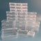 Wotermly 30 Pcs Small Containers Assorted Sizes Small Plastic Containers with Lids Small Mini Clear Plastic Beads Storage Containers Box with Hing...