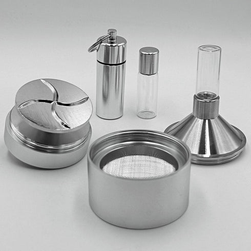 Kitchen Spice Grinder?Superfine Grinding?Pepper Grinder Set, Silver1...