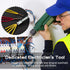 3Pcs Wire Stripper and Twister for Drill – 2-6 Way Electrician's Tool for Quick Cable Stripping & Twisting – Multipurpose Peeling Line Device for ...