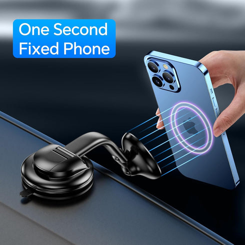 for MagSafe Car Mount?Strong Magnets?MagSafe Windshield Mount Magnetic Phone Holder for Car Dash Windshield Universal Hands Free Car Phone Holder ...