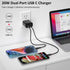 Car Charger for iPhone 15, 40W Dual USB C Fast Car Charger Cigarette Lighter +2 Pack 6FT USB C to USB C Cable+ Dual USB C Wall Charger for iPhone ...
