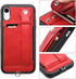 TOOVREN Cover for iPhone XR Wallet Case with Lanyard Strap Card Holder Protective Cover with Stand Wallet Leather PU Adjustable Detachable Lanyard...
