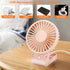 TriPole Mini Handheld Fan USB Portable Fans Rechargeable Battery Operated Foldable Desk Fan 3 Speed Hanging Personal Fan for Home Office Indoor Us...