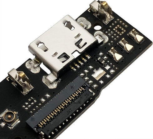 USB Charger Charging Port Dock Connector Ribbon Flex Cable PCB Board Replacement Compatible with Alcatel 1SE 2020 5030...