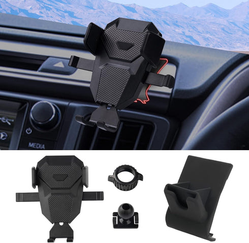 Karltys Cell Phone Holder for Toyota RAV4 2013-2018 Accessories Car Mobile Phone Holder Air Vent Mount for 4-7 Inch Phones Thick Case Friendly Ful...