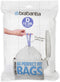 Brabantia 362187 40 Trash Bags Dispenser, 4-5.3 gallon, White...