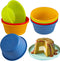 Webake Silicone Cupcake Baking Cups Set of 8, Air Fryer Muffin Pan Jumbo Muffin Liners Reusable Large Individual Muffin Tin, 3.5 Inch Mini Cake Pa...