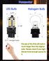 3156 Color Changing LED Bulbs, RGB S8 Wedge Base LED Light Bulb 12V 24V, Warm White+15 Multicolor for Landscape Lighting (3 Bulbs and one Remote)...