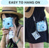 CAIYOULE Mini Photo Case Pouch for Fujifilm Instax Mini 99/12/11/9/8/7/7+/EVO/SQ Instant Camera Films Vogue Clear Picture Holder Bag (Star & Daisy...
