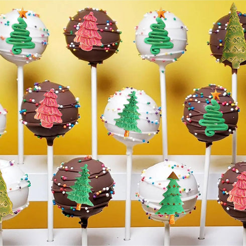 Christmas Tree Fondant Cake Silicone Mold 1 Pcs for Cake Decoration Candy Sugar Cupcake Topper Cake Polymer Clay Crafts Epoxy Resin...