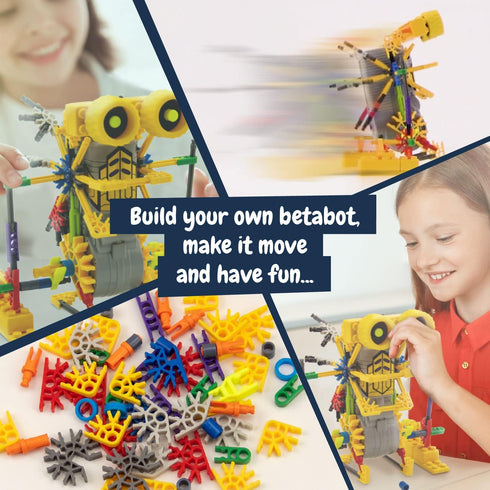 Science4you - Betabot Robot Building Kit for Kids 8-14 Years - Build Your Own Robot with This Construction Kit, Robotics Kit with 126 Pieces, Educ...