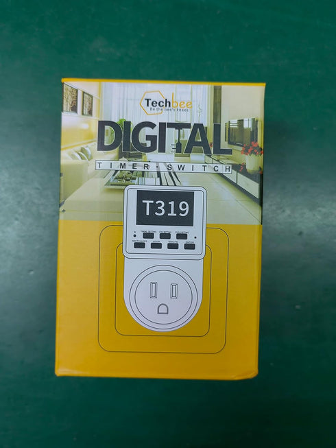 Digital Infinite Repeat Cycle Intermittent Timer Plug for Electrical Outlet, 24 Hour Programmable Indoor Timed Power Switch with Countdown Delay O...