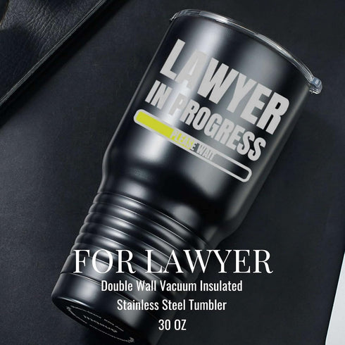 Onebttl Lawyer Gifts for Men & Law School Student, Stainless Steel Tumbler 30 OZ, Perfect Lawyer Idea for Men/Male in Birthday, Christmas, Graduat...