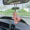 Car Mirror Hanging Accessories,Rearview Mirror Accessories,Bellflower Hand Knitted Cute Car Accessories Car Ornament Suitable for Backpacks, Key C...