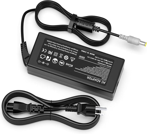 Laptop Charger Compatible with Lenovo Thinkpad E430 E520 E530 E535 E545; T400 T410 T420 T420s T520 T530 T61; SL500 SL510 X120e X130e X131e X140e X...