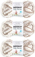 Bernat Baby Blanket Little Sand Castles Yarn - 3 Pack of 100g/3.5oz - Polyester - 6 Super Bulky - 72 Yards - Knitting/Crochet......