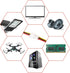 LYJEE 30 Pairs 1.25mm JST 3 Pin Micro Electrical Male and Female Connector Plug for LED Light...