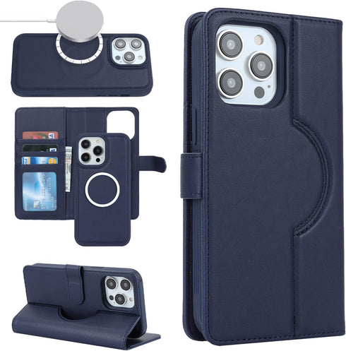 Cavor for iPhone 14 Pro Max Case Wallet Women Men.iPhone 14 Pro Max Case Magsafe,iPhone 14 Pro Max Phone Case Wallet with Card Holder and Stand,De...