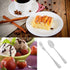 12pcs Stainless Steel Tea Dinner Server Spoon and Cake Fruit Forks Kitchen Accessory Wedding Party for Dessert, Salad, Appetizer, Cocktail(6 Forks...