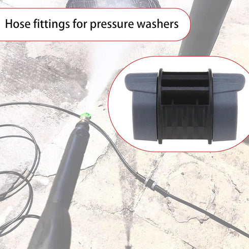 High Pressure Washer Hose Extension Fittings,Compatible with Karcher K1/K2/K3/K4/K5/K6/K7 Pressure Washer Hose Connector Adapter, 583-BIW...